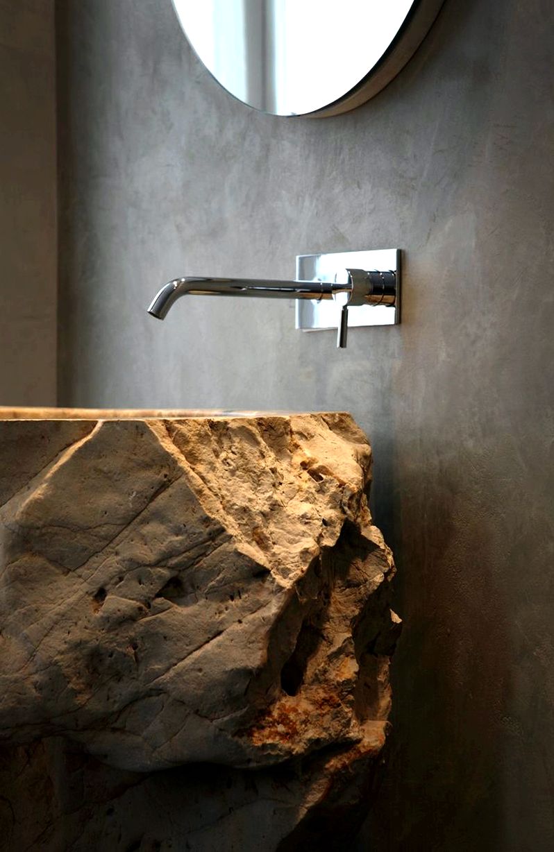 Natural Stone Sinks-designrulz (5)